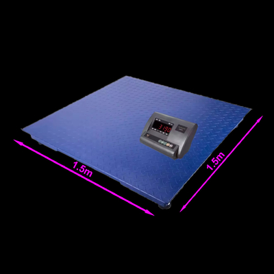 1.5*1,5m échelle de poids lourd de 5 tonnes échelle de plancher de plateforme
