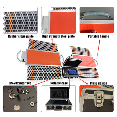 Balances de charge portables sans fil avec écran tactile et batterie rechargeable