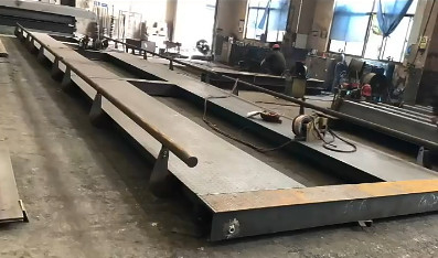 Balances électroniques pour camions industriels de 100 tonnes Poids des camions Balance de 120 tonnes